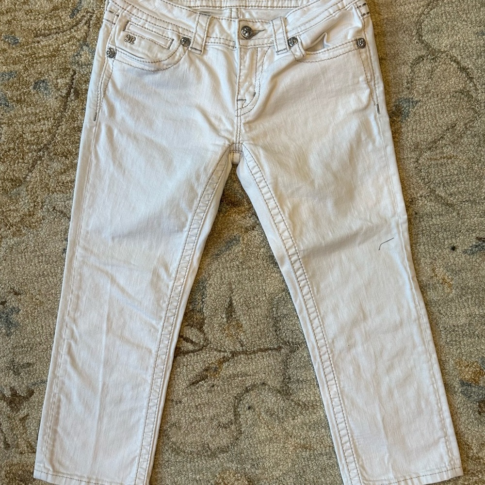 Miss Me size 27 cuffed capris - Picture 3 of 4
